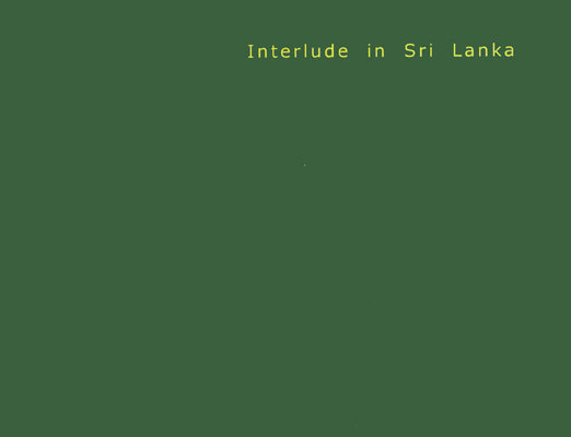 Interlude in Sri Lanka